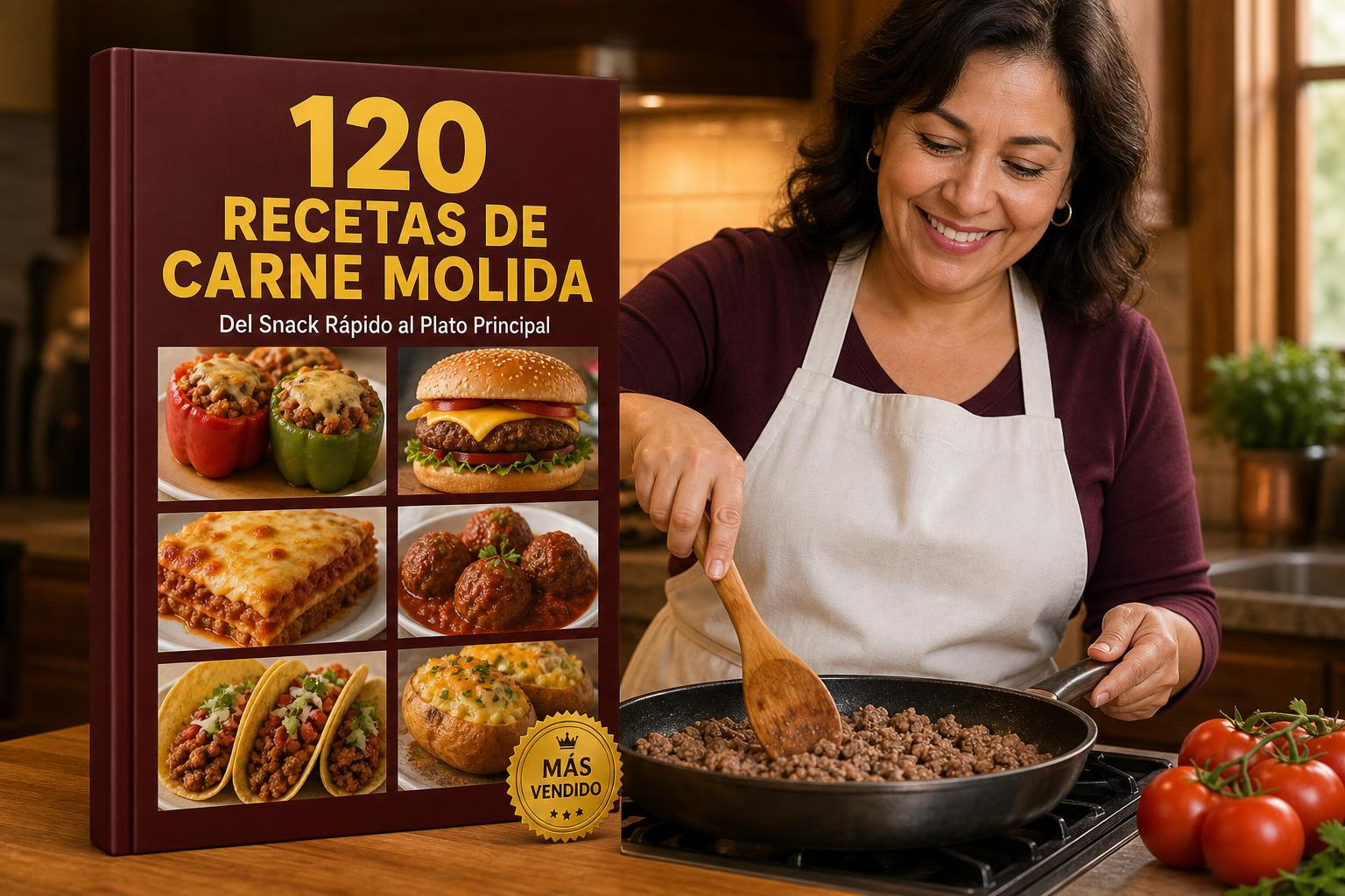 120 Recetas con Carne Molida - Ebook
